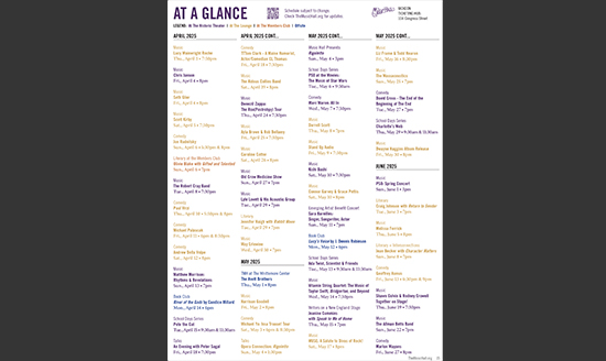 At A Glance: Starting April 2025